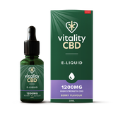 Vitality CBD - Broad Spectrum E-Liquid 1200mg - Hemptronics