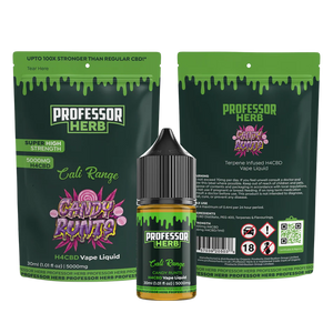 Professor Herb H4CBD Vape Liquid 5000mg 30ml - Candy Runts