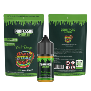 Professor Herb H4CBD Vape Liquid 5000mg 30ml - Cherry Zittlez