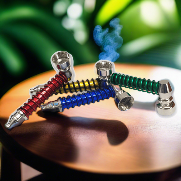 Metal Smoking Pipe - Buy Now At Hemptronics