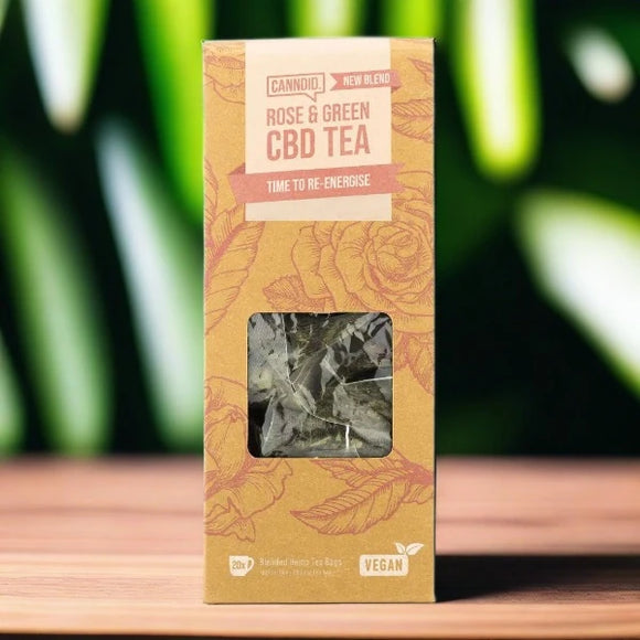 Canndid - Rose & Green CBD Tea - Hemptronics