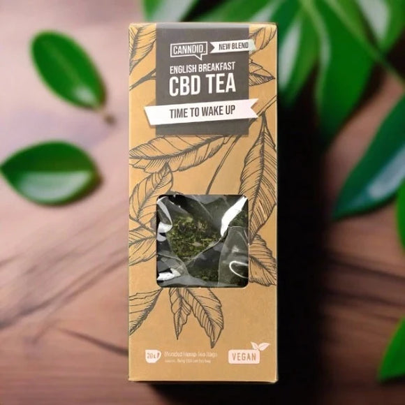 Canndid English Breakfast CBD Tea - Buy Now At Hemptronics