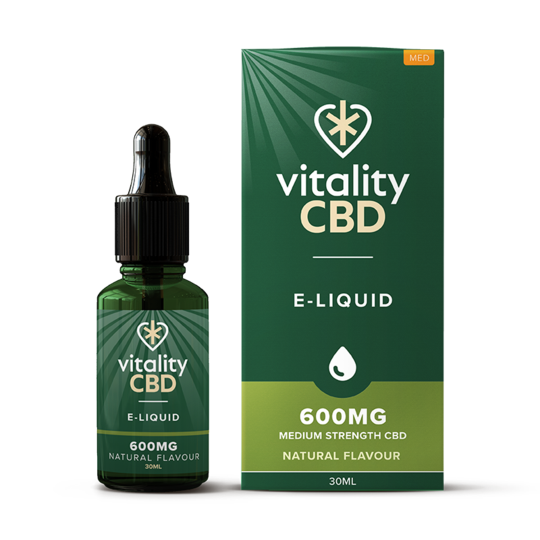 Vitality CBD - Broad Spectrum E-Liquid 600mg - Hemptronics