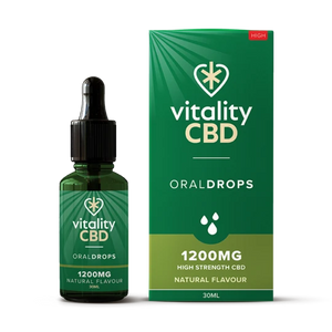 Vitality CBD - Oral Drops 1200mg - Hemptronics