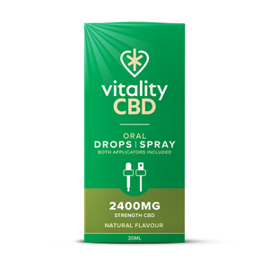 Vitality CBD - Oral Drops/Spray 2400mg - Hemptronics